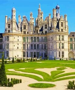 France Chateau De Chambord Paint By Number