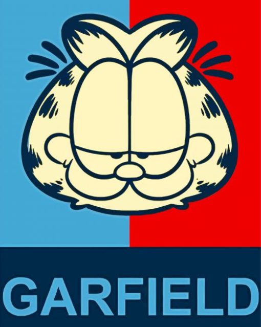 Garfield Hope Illustration Paint By Number