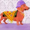 Gypsy Dachshunds Paint By Number