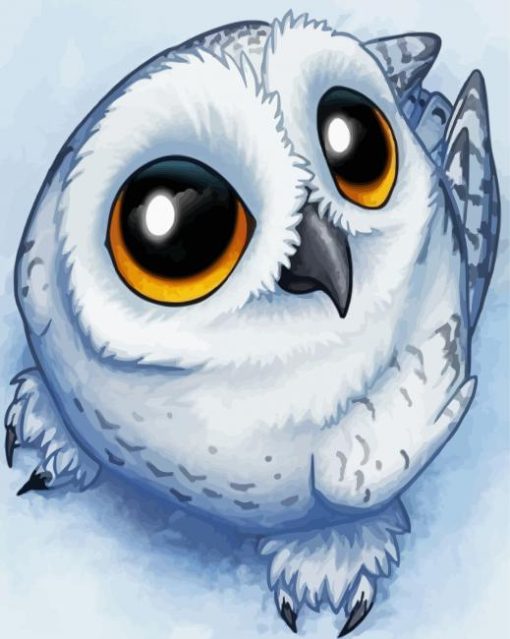 Hedwig The Owl Paint By Number