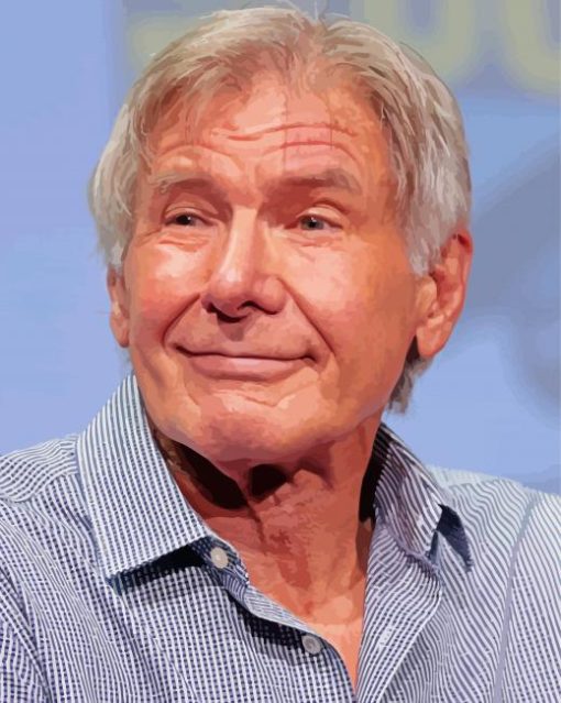 Harrison Ford Actor Celebrity Paint By Number