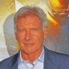 American Actor Harrison Ford Paint By Number