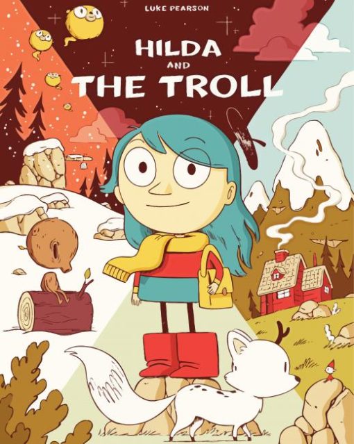 Hilda And The Troll Paint By Number