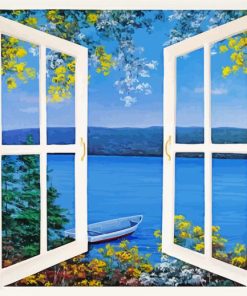 Island Window Paint By Number