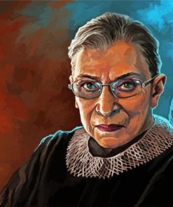 Joan Ruth Bader Paint By Number