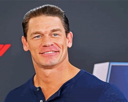John Cena Paint By Number