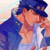 Jotaro Kujo Jojos Bizarre Adventure Anime Paint By Numbe