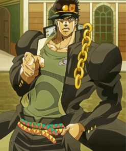 Jotaro Kujo Jojos Bizarre Adventure Paint By Number