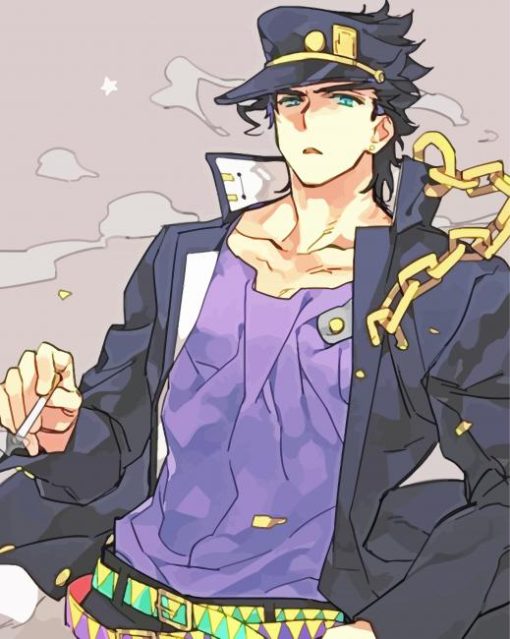 Jotaro Kujo Paint By Number