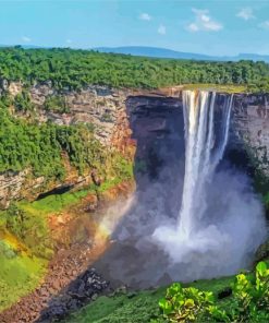 Kaieteur Falls Guyana Paint By Number