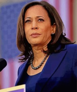 Kamala Harris Vice President Of USA Paint By Number