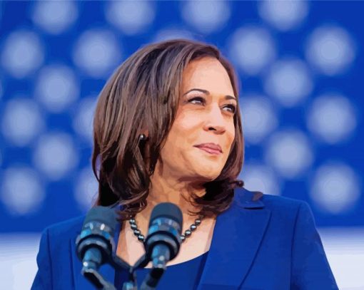 Kamala Harris Vice President Paint By Number