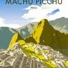 Machu Picchu Poster Paint By Number