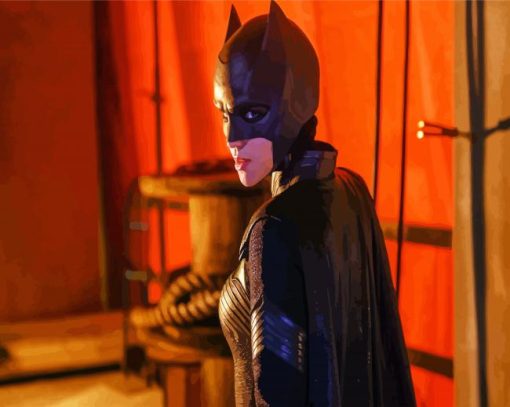Masked Batwoman Heroine Paint By Number