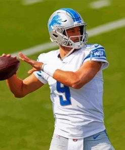 Matthew Stafford Sport Paint By Number