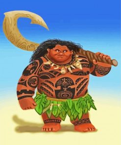 Maui Moana Paint By Numbe