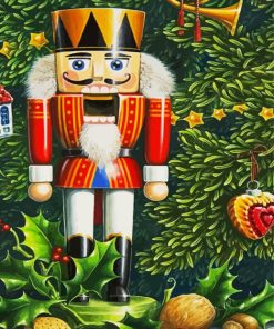 Nutcracker Art Paint By Number