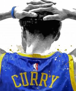 Player Stephen Curry Paint By Number