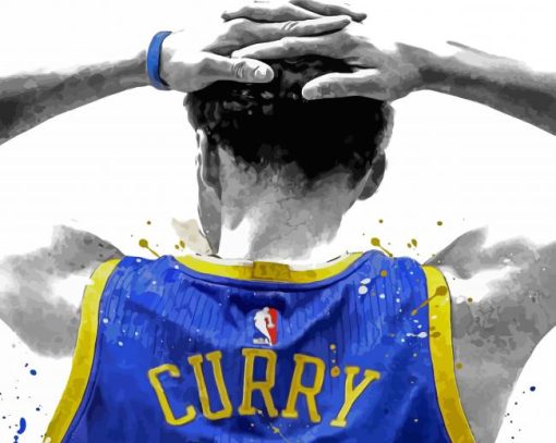 Player Stephen Curry Paint By Number