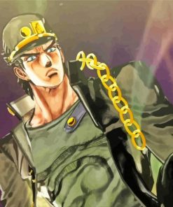 Powerfull Jotaro Kujo Paint By Number