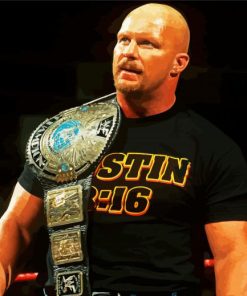 Steve Austin Paint By Number