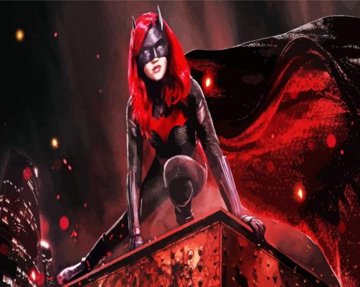 Strong Batwoman Paint By Number