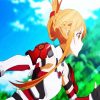 Sword Art Online Asuna Character Paint By Number