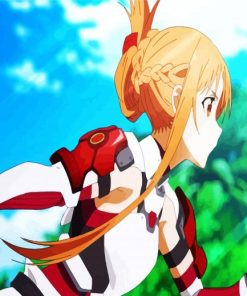 Sword Art Online Asuna Character Paint By Number