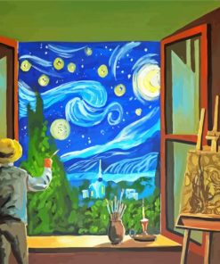 The Starry Night Paint By Number