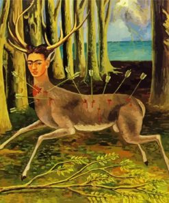 The Wounded Deer Paint By Number