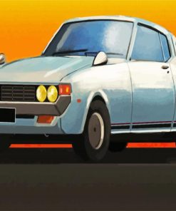 Vintage Celica Car Paint By Number