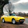 Yellow Datsun Car Paint By Number