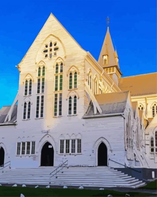 Aesthetic St George s Cathedral Guyana Paint By Number