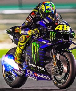 Valentino Rossi Paint By Number