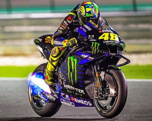 Valentino Rossi Paint By Number