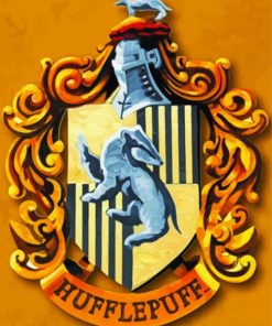 Aesthetic Harry Potter Hufflepuff Paint By Number