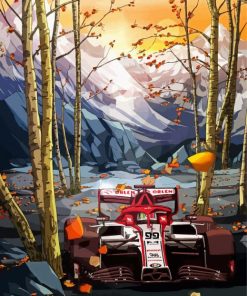 Alfa Romeo Formula One Paint By Number