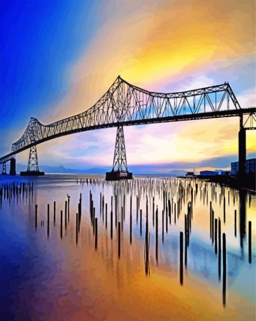 Astoria Bridge Paint By Number