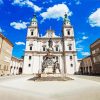 Austria Salzburg Cathedral Paint By Number