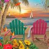 Beach Chairs Paint By Number