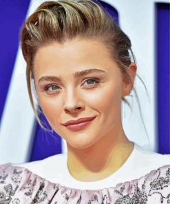 Beautiful Chloe Grace Moretz Paint By Number