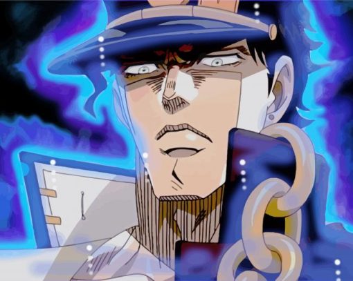 Captain Jotaro Kujo Paint By Number