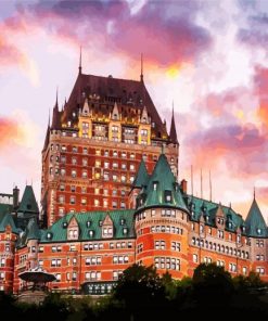 Chateau Frontenac Canada Paint By Number