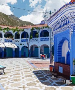 Chefchaouen Morocco Paint By Number