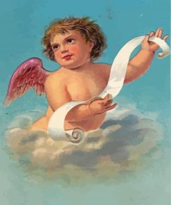 Cherub Angel Paint By Number