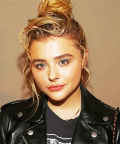 Chloe Moretz Paint By Number