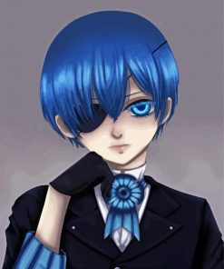 Ciel Phantomhive Black Butler Paint By Number