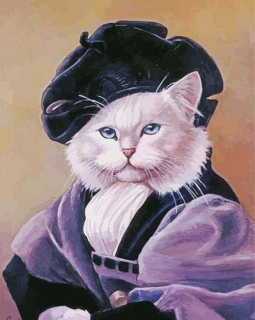 Classy Cat Paint By Number