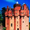 Craigievar Castle In Alford Scotland Paint By Number