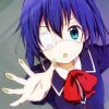 Cute Rikka Takanashi Anime Paint By Number